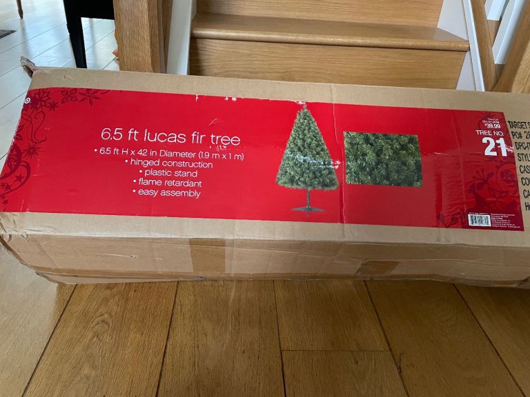 6.5 ft Target Lucas Fir Christmas Tree in Box