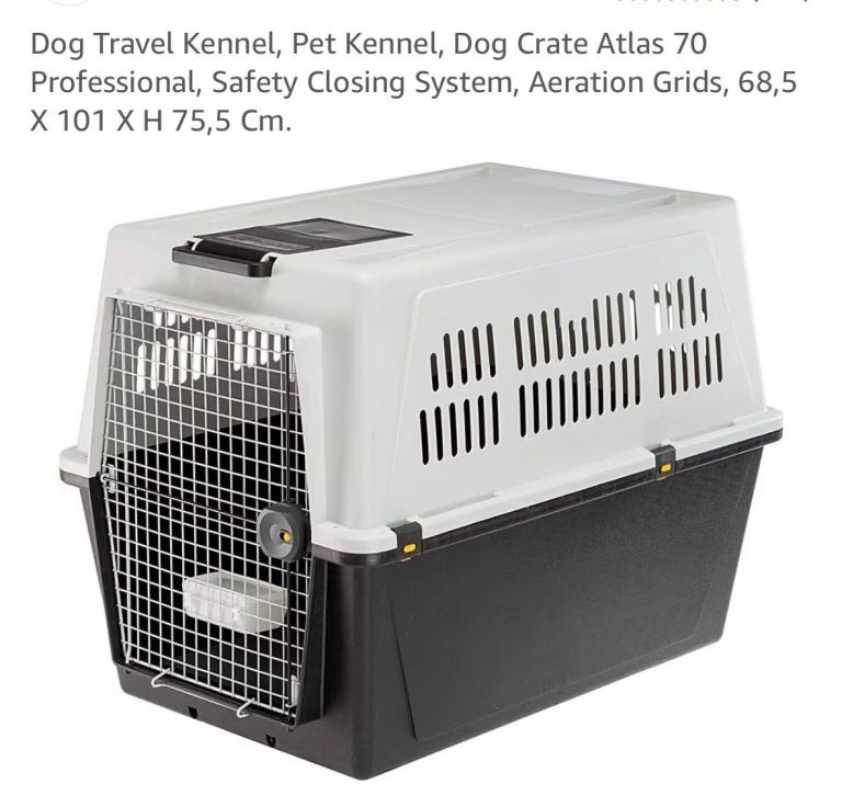 Dog travel crate Atlas 70 professional