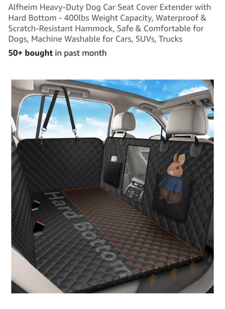 Backseat for dogs