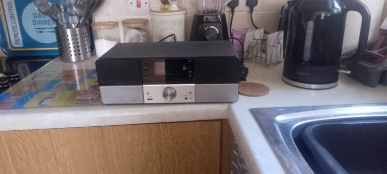 DAB radio and CD player