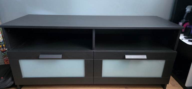 Ikea Black TV Stand