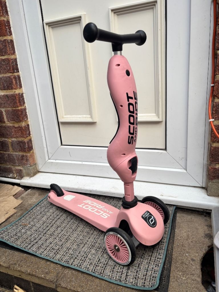 Scoot and Ride Kids Scooter – Pink, Good Condition