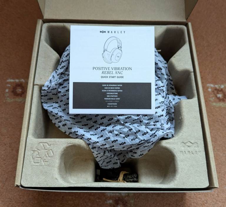 House of Marley Positive Vibration Rebel Wireless ANC Bluetooth Headphones