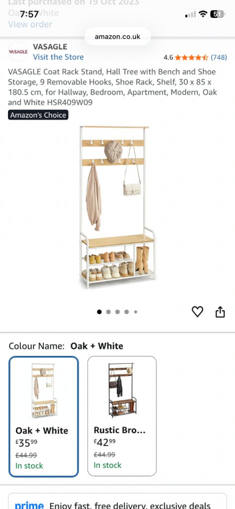 Coat Rack- Easy transport, free