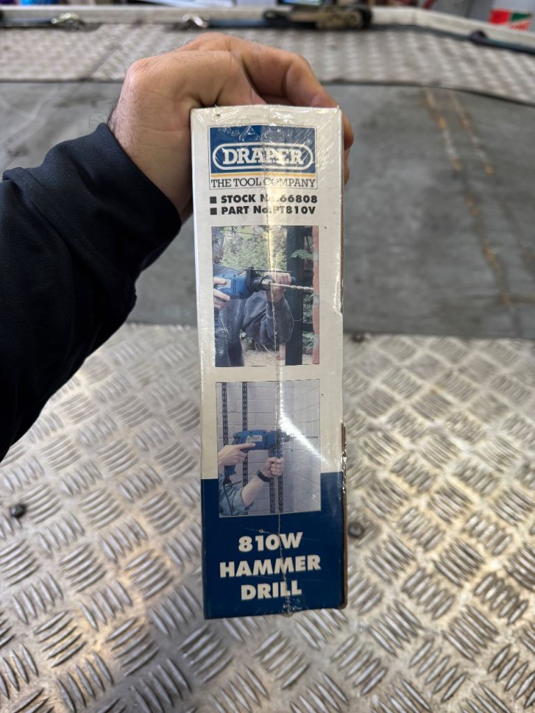 Brand new draper hammer drill