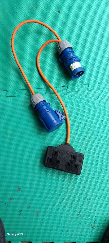 Caravan awning electric 