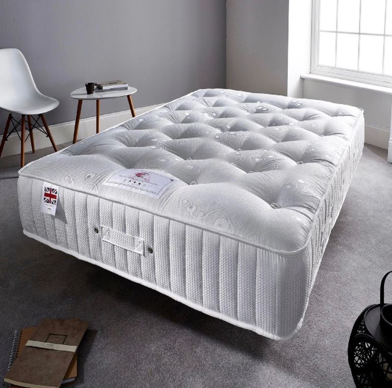 Mattress with bed