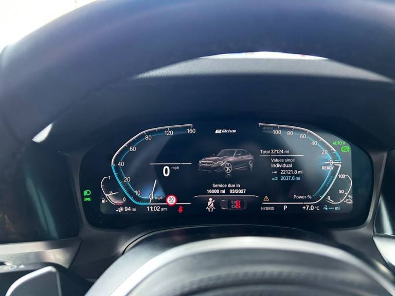 2020 BMW 3 Series 2.0 330e 12kWh M Sport Plus Edition Saloon 4dr Petrol Plug-in Hybrid Auto E Sal...