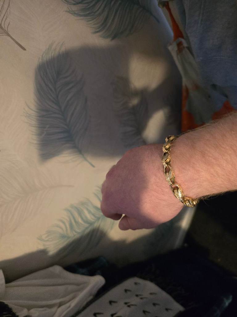 9ct tulip bracelet 