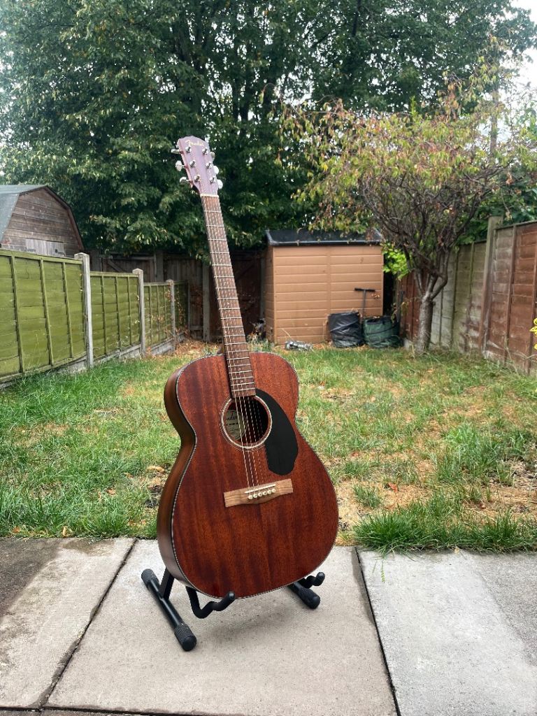 Fender CC-60S Concert All-Mahogany Acoustic Guitar