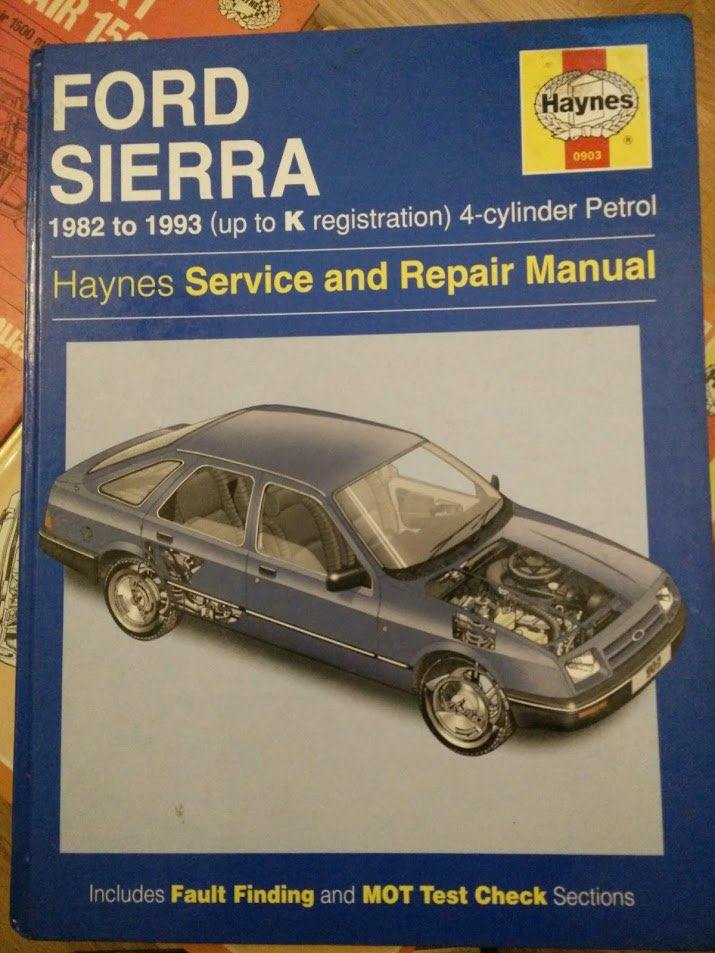 Haynes manual ford Sierra 82-93