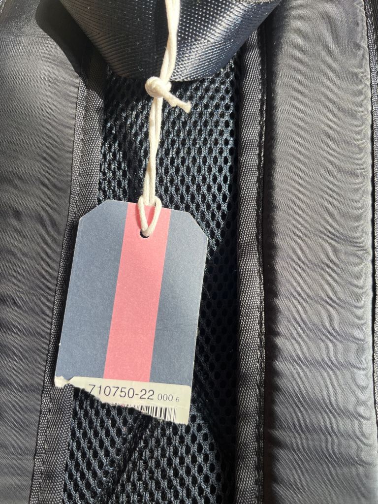 Jack Wills black rucksack