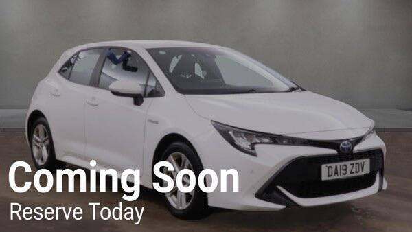 2019 Toyota Corolla 1.8 VVT-i Hybrid Icon Tech 5dr CVT HATCHBACK PETROL/ELECTRIC Automatic