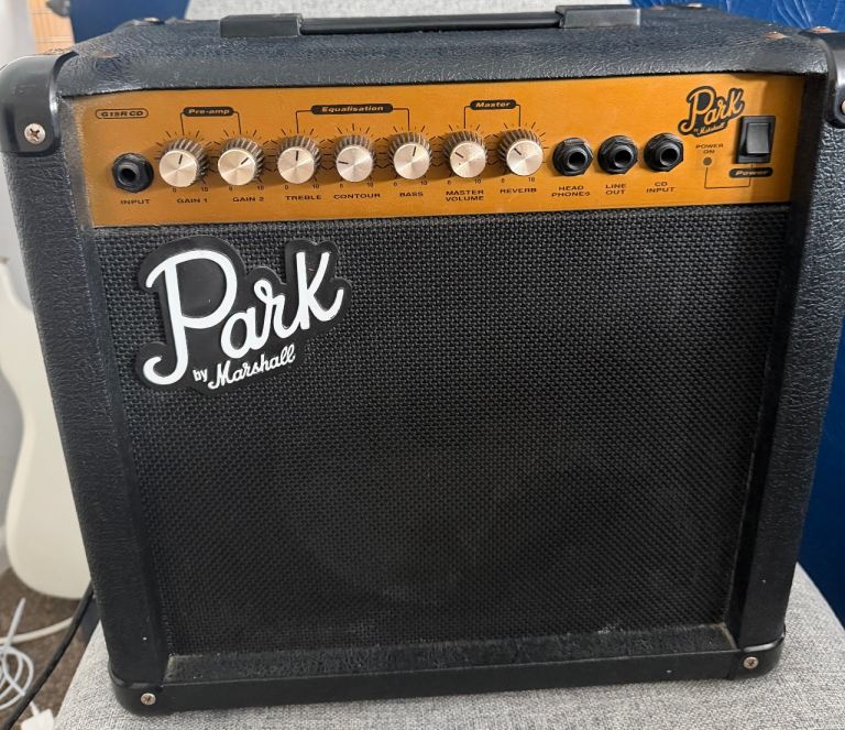 Park by Marshall guitar Amp