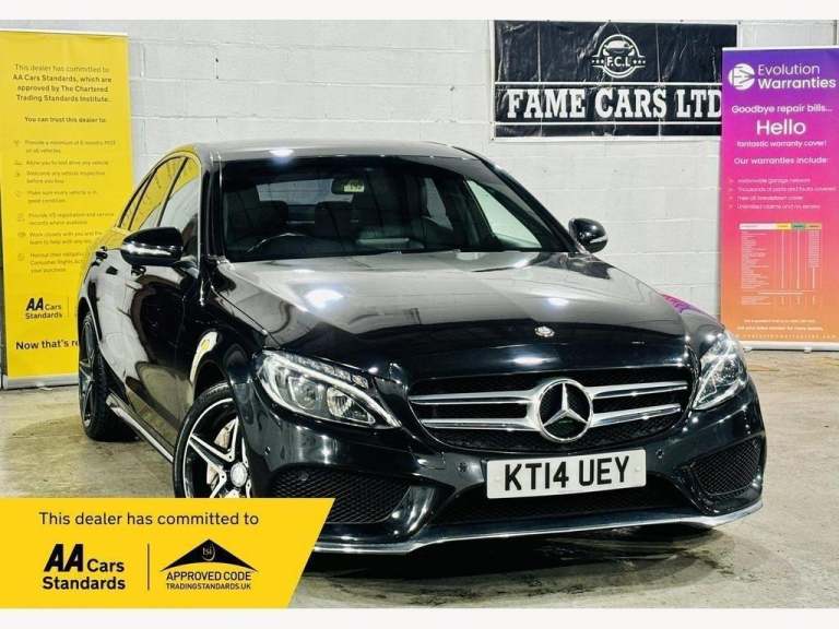 2014 Mercedes-Benz C Class 2.1 C250 BlueTEC AMG Line G-Tronic+ Euro 6 (s/s) 4dr SALOON Diesel Aut...