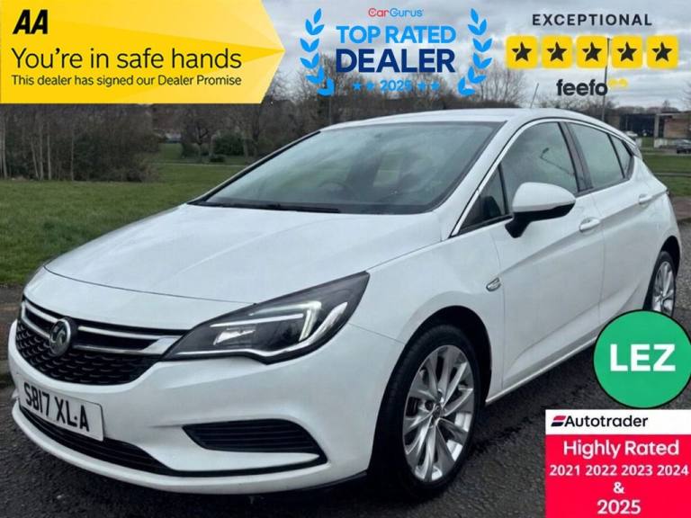 2017 Vauxhall Astra 1.4T 16V 125 Energy 5dr HATCHBACK PETROL Manual
