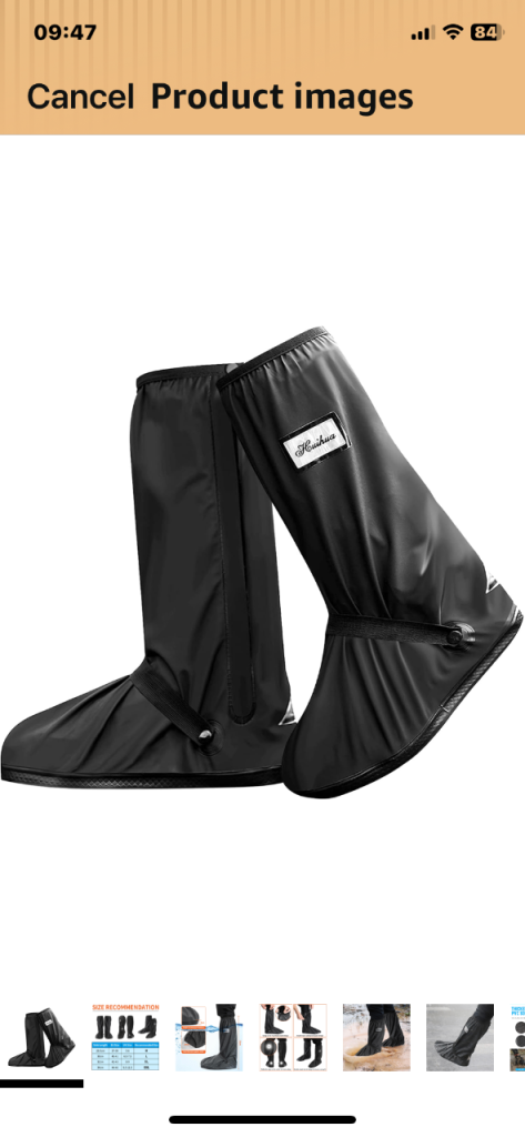 Waterproof overboots 