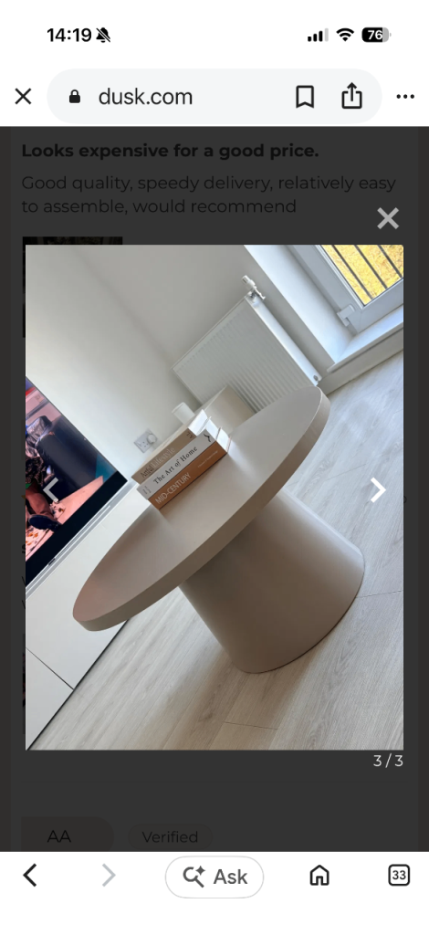 Brand new coffee table 