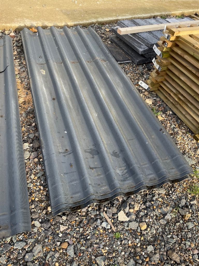 11 x bitumen corrugated roofing sheets
