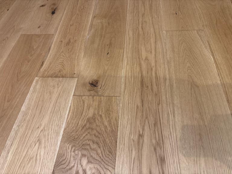 Engineered wood floor boards 