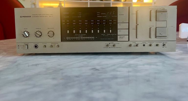 PIONEER SX-7 Vintage Hi-fi Receiver Amplifier professionally Refurbished