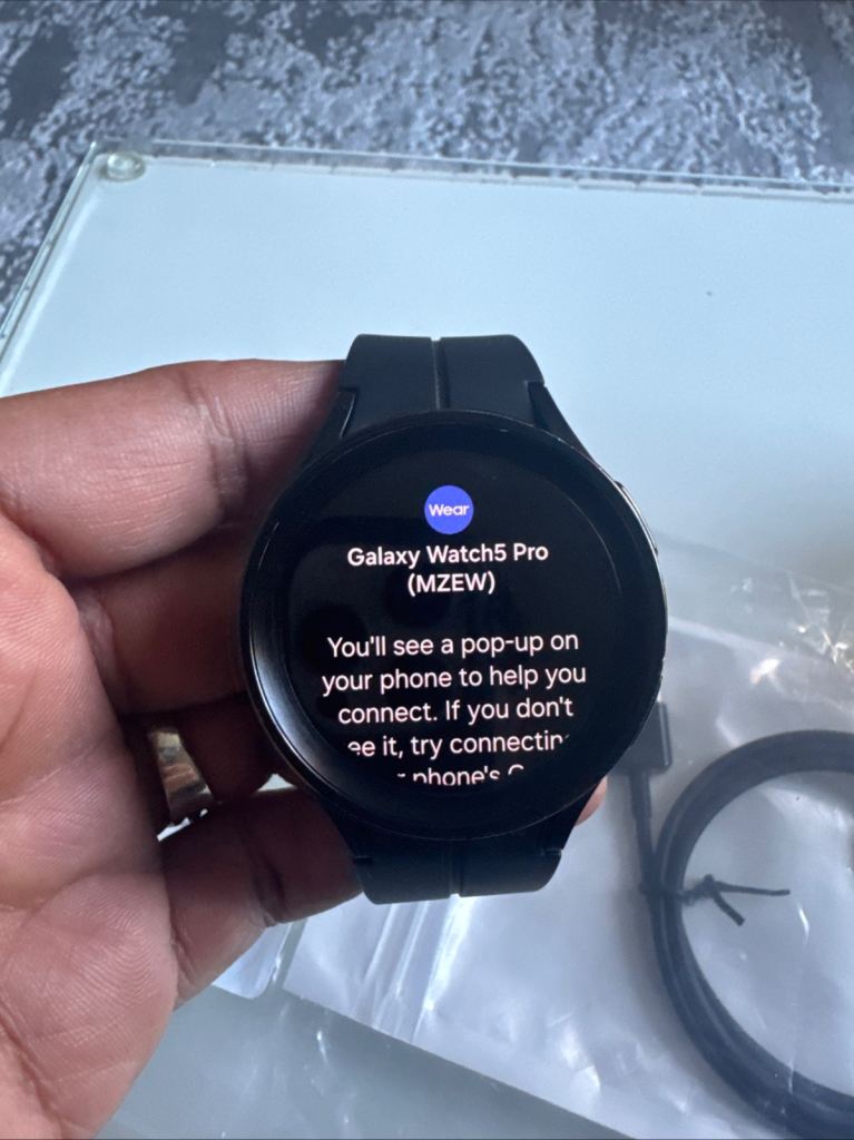 Samsung Galaxy Watch 5 Pro 45mm Black Smartwatch 16GB