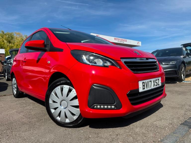 2017 Peugeot 108 1.0 Active 5dr HATCHBACK PETROL Manual