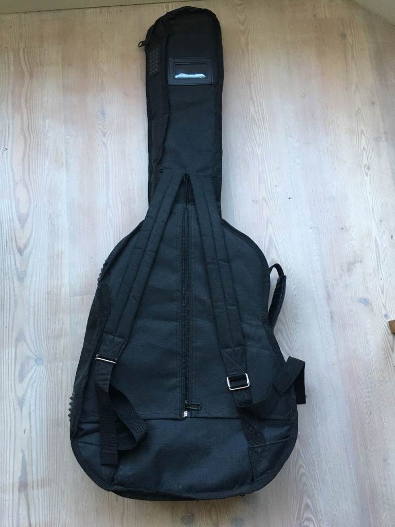 Horuguel acoustic guitar with case