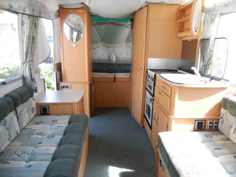 2005 Pennine Pathfinder 6-Berth Folding Camper – Full Awning – Toilet – Ready for Summer