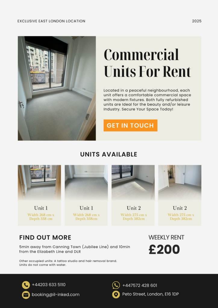 Commercial Units For Rent