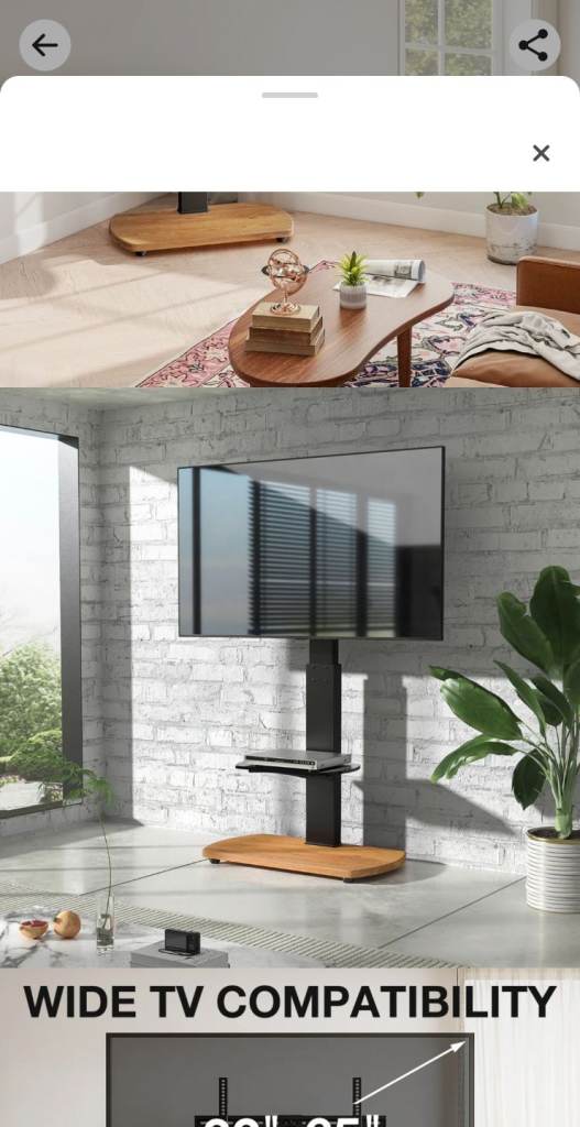 32" - 65" TV stand for sale