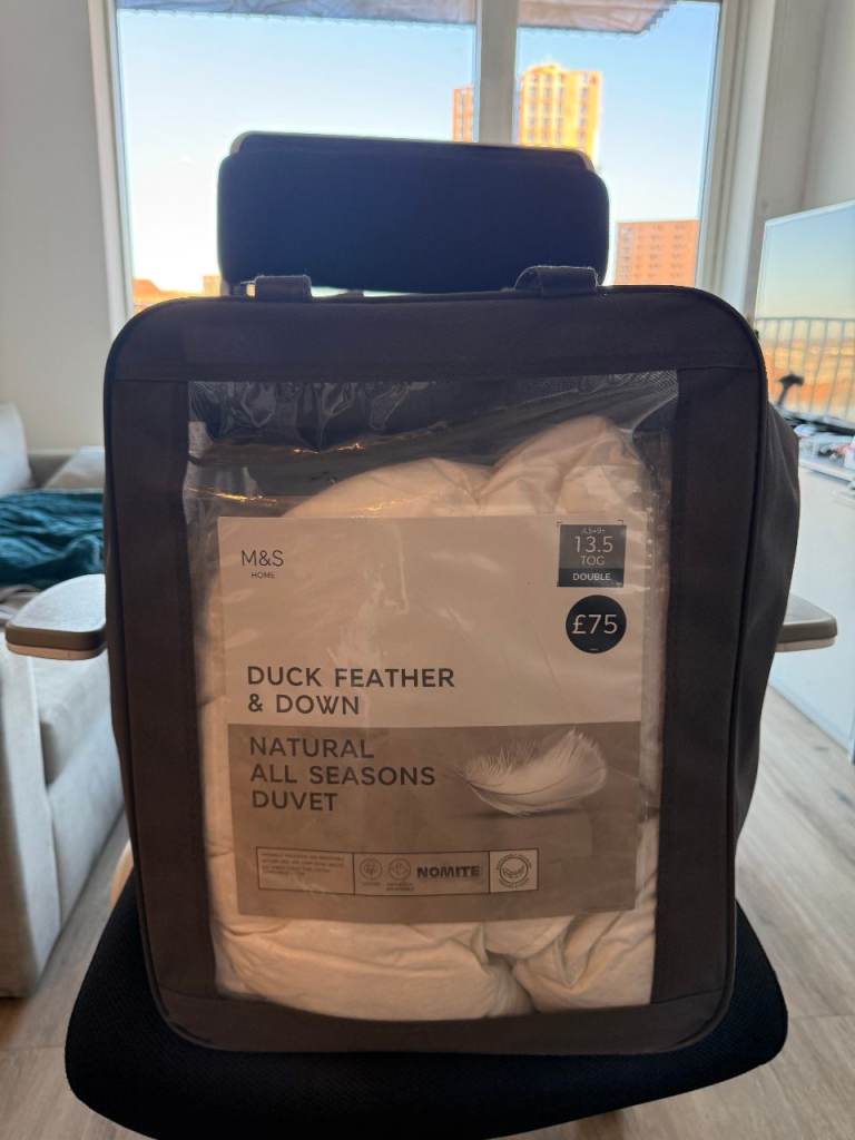 M&S Duck Feather & Down Natural All Seasons Duvet