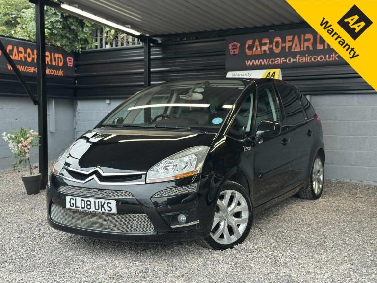 CITROEN C4 PICASSO 2.0 HDi Lounge Black Auto Diesel 2008+NEW CAMBELT+PUMP DONE!