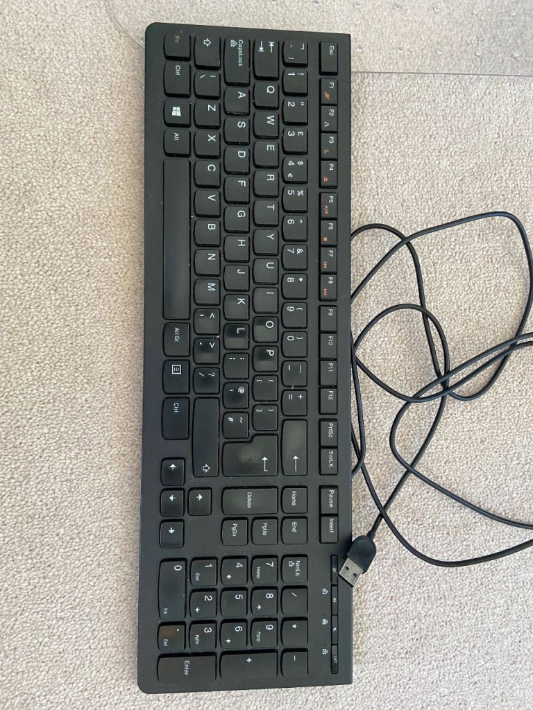 Lenovo USB Keyboard LXH-EKB-10YA – Good Condition