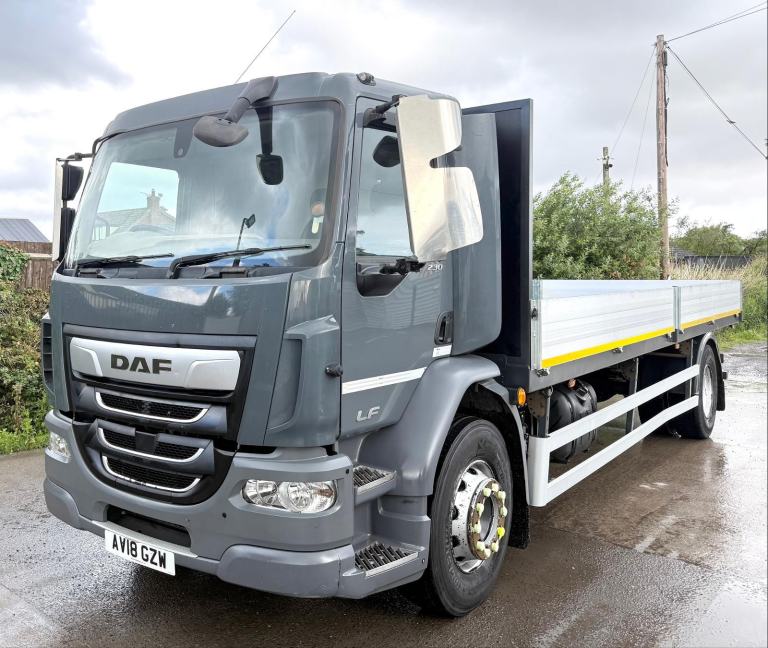 2018 DAF LF55,230 NEW BUILD ALLOY SCAFFOLD DOUBLE DROPSIDE 18 TON EURO-6 U-LEZ