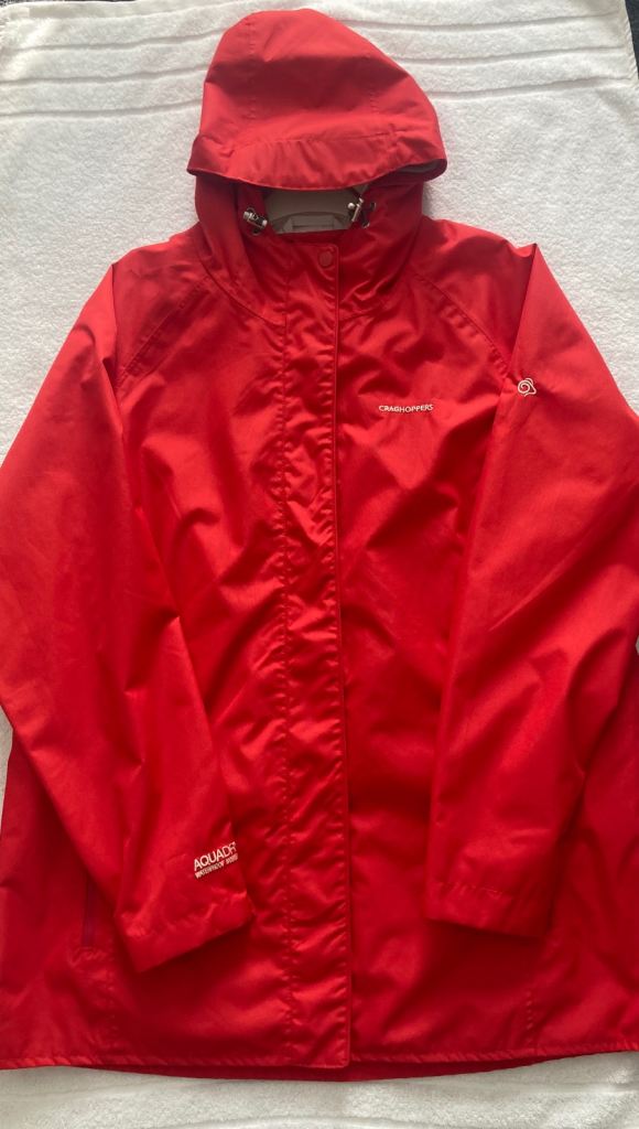image for Womens Craghoppers Waterprrof Hooded Jacket - Size 18