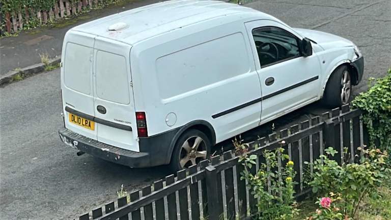 Vauxhall van 