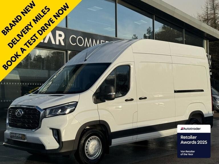  Maxus Deliver 9 Base Lxh L3 H3 High Roof Panel Van with Car Play, Reverse Camera, Aircon Panel V...