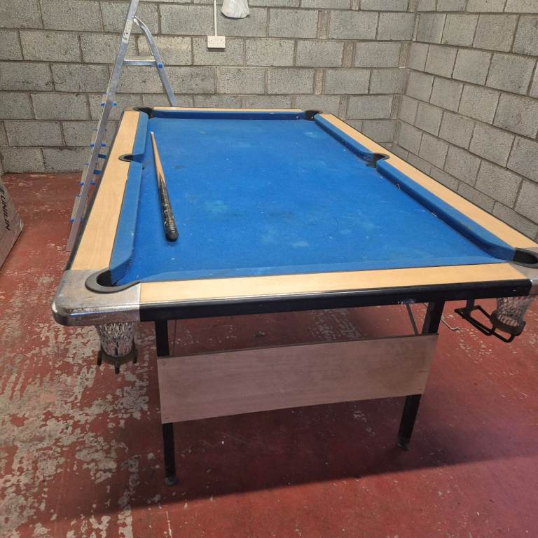 Free 7x4 Pool/Snooker Table,  Fair Condition