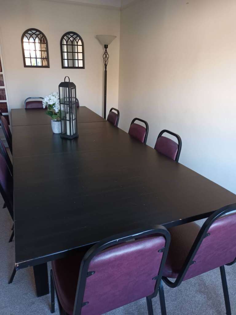 Black Table Free to collector already dismantled