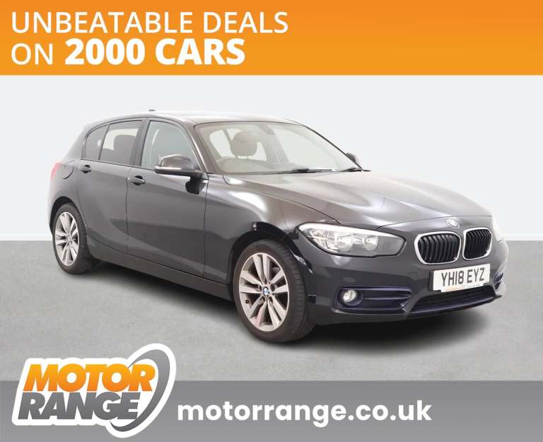 2018 BMW 1 Series 118i [1.5] Sport 5dr [Nav] Hatchback PETROL Manual