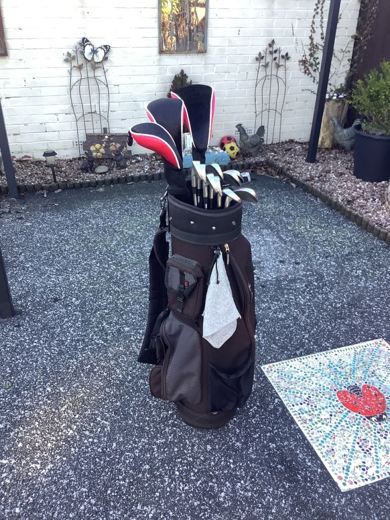 Set of Howson Alliss golf clubs, in a lovely Wilson golf bag. 