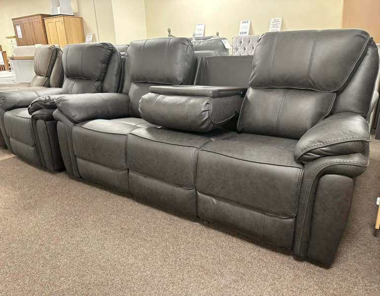 🚚 Exclusive Roma Recliner Corner Sofa & 3+2 Seater Real Leather 25% OFF Booking Now