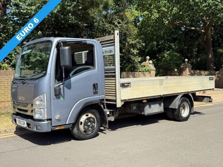 2018 18 ISUZU GRAFTER 1.9D N35 GREEN 125BHP RWD EURO 6 13FT 9IN DRPSIDE TRUCK DI