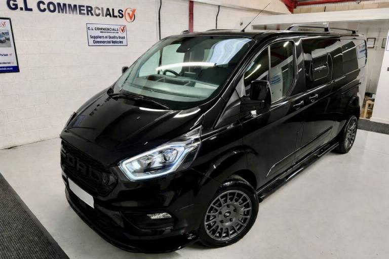 2022 71 FORD TRANSIT CUSTOM 2.0 320 ECOBLUE LIMITED CREW VAN DOUBLE CAB L2 LWB *