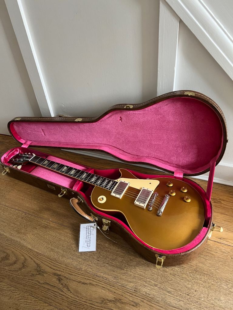 2024 Gibson Custom Shop ’57 Les Paul Goldtop VOS Mint w/ COA & Case