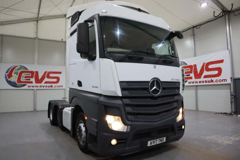 2017 (17 PLATE) Mercedes Benz ACTROS 2545 6x2 Euro 6 Tractor Units