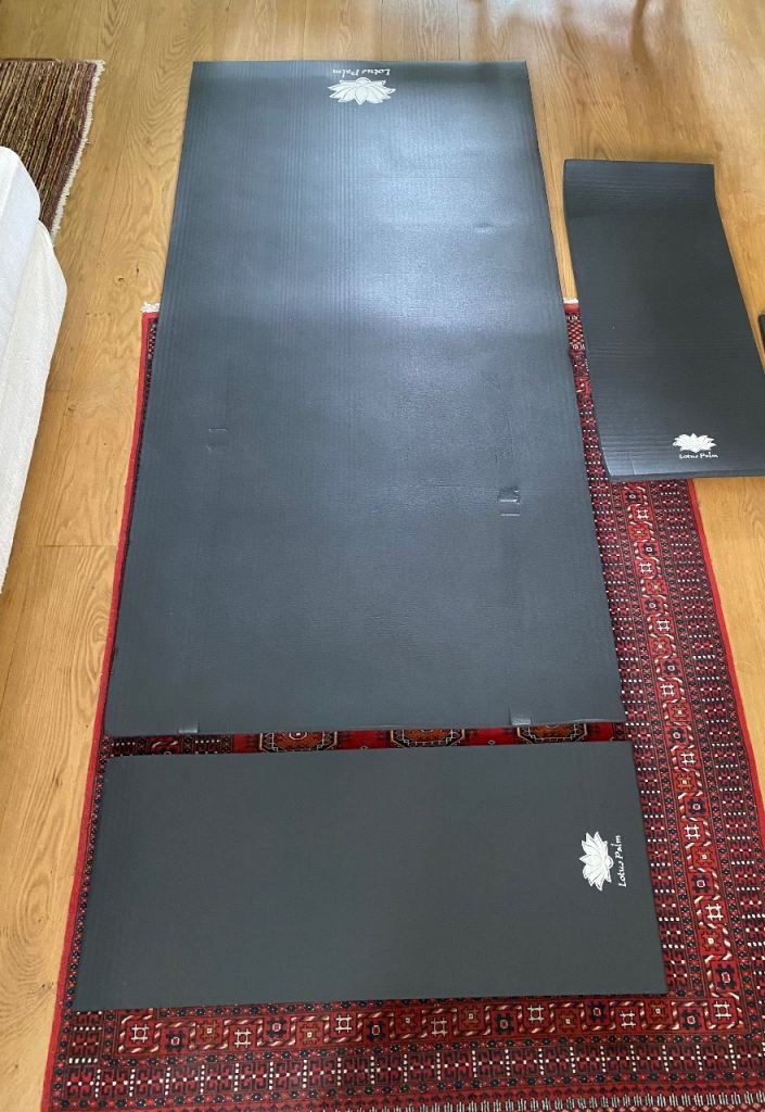Lotus Craft Thai or Shiatsu Massage Mats – Grey, Good Condition
