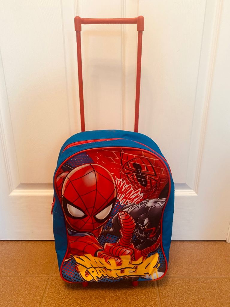 Spider-Man Kids Wheeled Backpack
