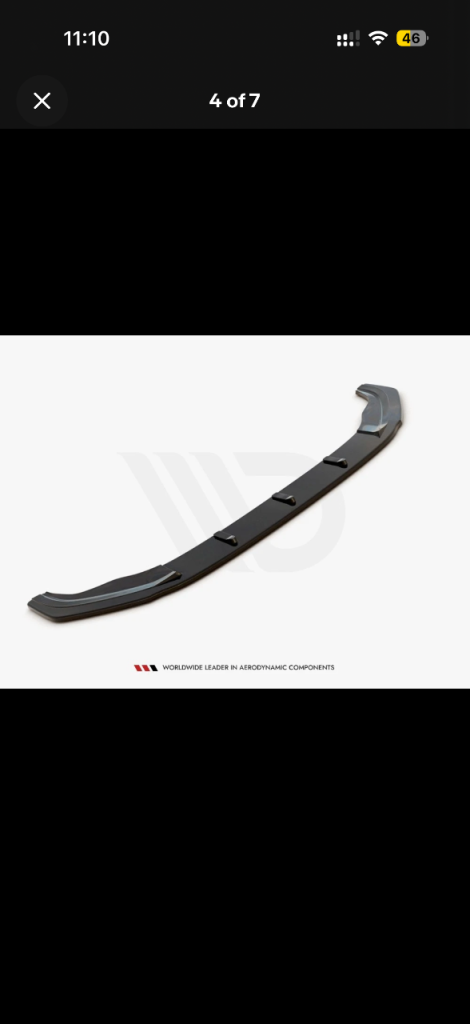 Golf mrk 7 splitter Maxton design 